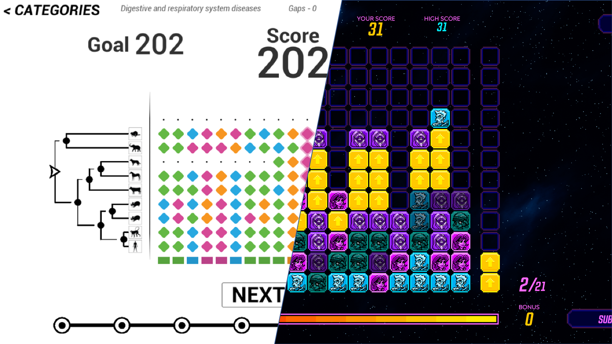 genetic sequences crossword